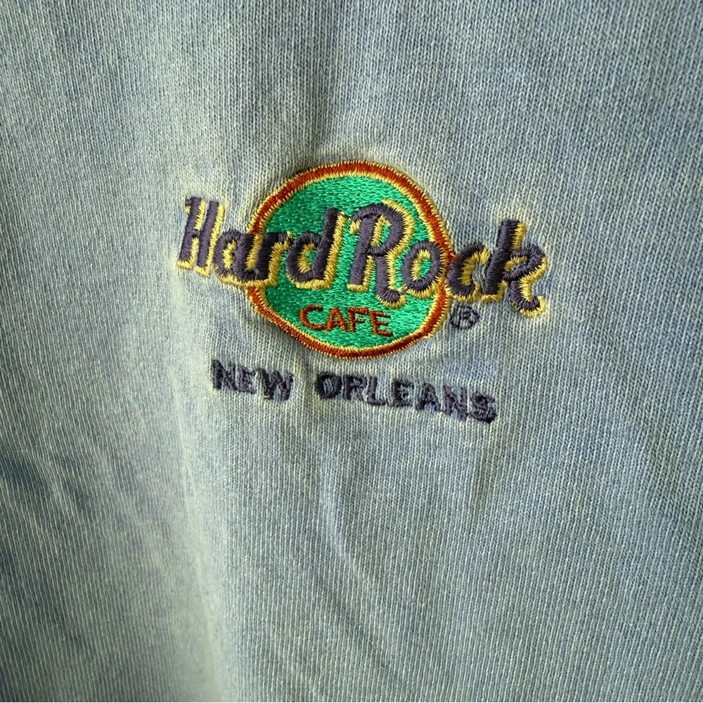 ✨ Hard Rock Cafe New Orleans Embroidered T-Shirt USA Made M ✨ - Picture 2 of 12